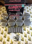 8 Lunati Pistons Chevy Small Block 23 Degree Comp Ht 1.250 Bore 4.060. Fixed Price $549.99.