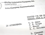 Cool Shelby Planning Memos Complete 1969 GT350 500 428SCJ Super Cobra Jet (copy). Fixed Price $49.00.
