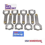 Scat Enterprises 2-350-6125-2000, Set Of 8 Natural Steel Sbc 4340 Forged H-beam. Fixed Price $958.86.