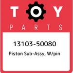 13103-50080 Toyota Piston Sub-assy, W/pin 1310350080, New Genuine Oem Part. Fixed Price $203.57.