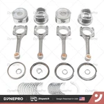 1ZZFE 1.8L Connecting Rods Pistons Bearing Set Fit Toyota Celica Corolla Matrix. Fixed Price $179.00.