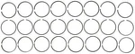 Engine Piston Ring Set Mahle 41549. Fixed Price $300.58.