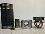 Detroit Series 60 Piston Kit Cylinder Liner, Cooling Nozzle 23521803, 23523392. Fixed Price $289.99.