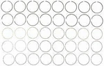 Piston Ring Set Mahle Original 51716. Fixed Price $74.06.