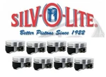 Silvolite Hypereutectic Flat Top Pistons SET/8 For Chevy 5.7L LS1 Press-fit Std. Fixed Price $250.40.