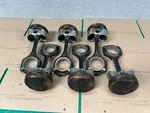 06-12 Mercedes W204 C300 SLK300 Engine Motor Piston Connecting Rod Set Of Oem. Fixed Price $159.81.
