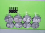 8 Je Forged Dome Ascs Sprint Pistons 4.125" Bore 1.335 .927 Pins Sb Chevy U26. Fixed Price $100.00.