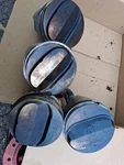 4 Trw Forged L2252A Std Used Pistons Wih 5.7 B Rods From 350. Fixed Price $250.00.