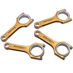 4340 Forged Steel H-beam Connecting RODS+ARP2000 Bolts Mitsubishi 4B11T. Fixed Price $450.59.