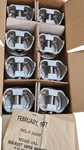 Federal Mogul Dish Top Pistons .040 Fit 71-82 Ford 6.6L 400 Ohv V8 P1538 Nos Usa. Fixed Price $299.99.