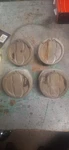 #10128222 Factory Std 350 Chevrolet Pistons 4 Qty Only Cleaned Good Used.... Fixed Price $8.00.