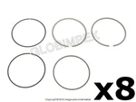 Bmw E38 Standard 91.99 Mm Piston Ring (8 Sets) Mahle Oem + Year Warranty. Fixed Price $256.80.