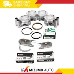 Pistons Main Rod Bearings Fit 96-00 Honda Civic Del Sol P2P D16Y5 D16Y7 D16Y8. Fixed Price $199.95.