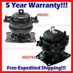 M161 Fits 2006-2008 Honda Pilot 3.5L 2WD Front & Rear Engine Motor Mount Set 2PC. Fixed Price $171.93.