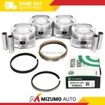 Pistons W/ Rings Fit 88-92 Geo Prizm Toyota Corolla Celica 1.6 4AFE Dohc. Fixed Price $198.95.