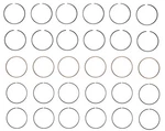 Enginetech S95116 Premium Piston Rings For 03-11 Mitsubishi 3.8L/3828 V6 6G75. Fixed Price $117.41.