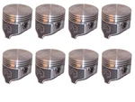 Coated Pistons With Wrist Pins & Rings Oldsmobile 400 V8 1968 1969. Fixed Price $558.91.