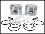 Triumph 5TA T100 500 Tiger Speed Twin Piston And Rings Set +.040 Pn# 70-6907 .... Fixed Price $242.54.