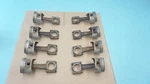 1986 Porsche , Engine Pistons Rod Set 8QTY Oem 9281031042 Rarst. Fixed Price $899.00.