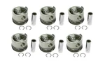 Set Of 6 Pistons With Rings (87.50 Mm, 2ND Over) (oem) Mahle For Mercedes-benz. Fixed Price $958.44.