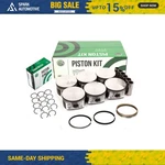 Pistons W/ Rings Fit 98-10 Dodge Chrysler 2.7L V6 Dohc. Fixed Price $119.99.