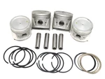 Datsun 510 521 1595CC Engine Piston Set .020 Oversize L16-4312 With Rings. Fixed Price $143.99.