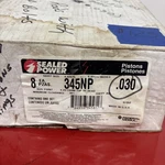 Nos Federal Mogul 345NP .030 Size Chevy 305 Engine Pistons Set Of 8. Fixed Price $70.00.