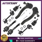 8PC Front Lower Ball Joints Tie Rod Sway Bar Link Kit For Honda Accord Acura Tsx. Fixed Price $53.75.