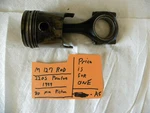 Mercedes Benz Ponton M180 220S W180 M127 W105 Piston & Connecting Rod. Fixed Price $175.00.