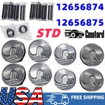 6.2L Engine Pistons & Rings Kit Std For Chevy Gmc Cadillac Gen L86 L87 LT1 V8. Fixed Price $459.99.