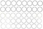 Engine Piston Ring Set Mahle 41497CP.060. Fixed Price $166.78.
