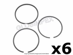 Porsche 911 '78-'79 Standard Piston Ring Set Of 6 Goetze +warranty. Fixed Price $248.65.