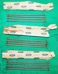 1972-1978 Ford Mustang Maverick Torino Granada Comet Nos 6CY 250 Valve Push Rods. Fixed Price $89.00.