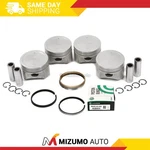 Pistons W/ Rings Fit 91-99 Nissan Infiniti 2.0L Dohc L4 16 Valve SR20DE. Fixed Price $225.95.