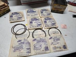 1950-53 Chevrolet 235 Piston Ring Set Standard Cromflex Nos Gm 3704030 Oem. Fixed Price $50.00.