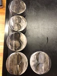 Manley 4.030 X 3.625 ( 5/8) Stroker Dome Pistons Sb Chevy Imca Ump. Fixed Price $25.00.