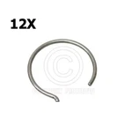 Porsche 911 Boxster Cayman Wrist Pin Circlip (set Of 12) Genuine 99610314103. Fixed Price $112.90.