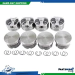 Dnj P1100 Std. Complete Piston Set For 99-07 Chrysler Dodge Aspen 4.7L Sohc. Fixed Price $188.09.