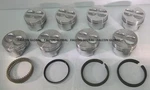 Chevy 350/5.7 Sealed Power/federal Mogul Flat Top Pistons+cast Rings +30. Fixed Price $227.49.
