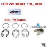 Engine Piston Set Connecting Rod Bearing Kit Vw Diesel 1.9L STD.;79.50MM. Fixed Price $224.24.