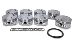 Je Sbc 400 Domed Set For Small Block Chevy - Part 213123. Fixed Price $1065.96.