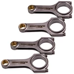 Forged 4340 Connecting Rods Honda Wagon Civic Crx Gl Dx Lx D15B2 Sohc Conrod. Fixed Price $344.77.