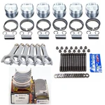 Cp Pistons Eagle H-beam Rods Arp Head Studs Acl Bearings Fits Bmw M54B30. Fixed Price $2775.00.