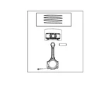 Mopar Engine Piston For Jeep Wrangler Chrysler Pacifica Dodge Grand Caravan. Fixed Price $234.81.