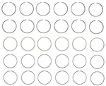 Enginetech S89416 Premium Piston Rings For Various Honda 3.5L V6 Models. Fixed Price $60.32.
