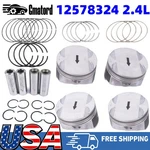 4PCS Engine Pistons & Rings Kit For Chevy Captiva Cobalt Equinox Hhr Impala 2.4L. Fixed Price $53.99.