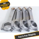 Eagle CRS5659M3D 5.659" 4340 Steel H-beam Connecting Rod Set For Mitsubishi 4B11. Fixed Price $406.99.