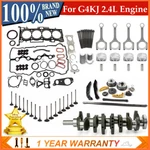 G4KJ Engine Piston Gasket Set & Crankshaft Rods Timing Kit For Hyundai Kia 2.4L. Fixed Price $494.10.