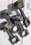 Set 97-03 Jaguar XJ8 X308 XK8 X100 V8 4.0L Engine AJ26 AJ27 Piston W/ Rod Oem. Fixed Price $85.00.