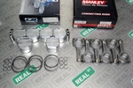 Cp Pistons Pvd Rings Manley Rods For Gtr R32 R33 R34 RB26DETT 8.5:1 86.5MM. Fixed Price $2159.12.